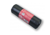 Bolsa de basura 85x105 negra. Galga 180. Baja densidad. Peso rollo: 700 grs (+/-). Para cubos de 100 litros. Bolsa de basura industrial 2000 con soldadura lateral.
Uso indicado en sector como: Hostelería, limpieza, industria, lavanderías, jardinería y hospitalario. 
Caja de 15 rollos de 10 bolsas.